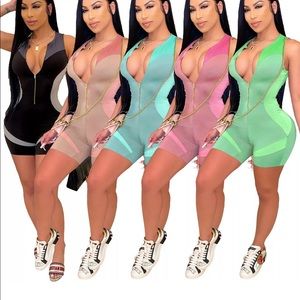 2 tone One piece set